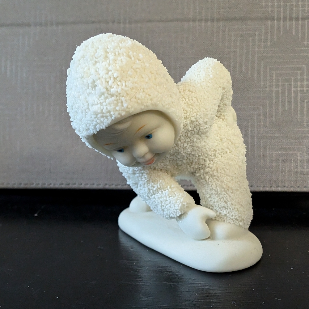 Vintage 1999-2001 Snowbabies "I Can Touch My Toes" Standing Figurine